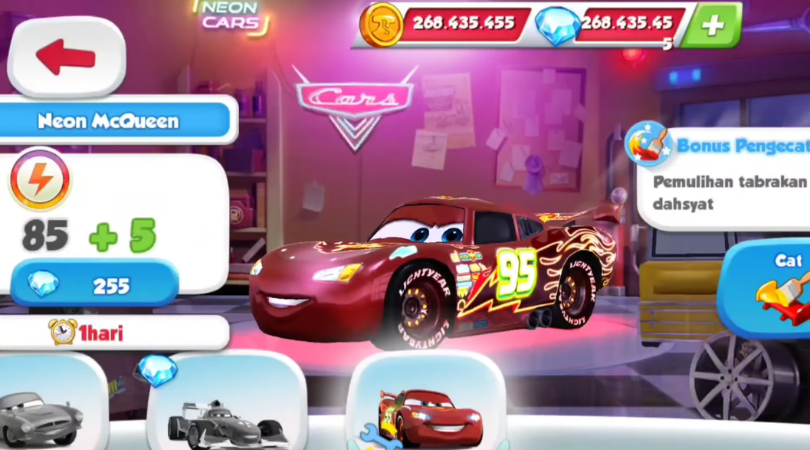 Download Game Cars Fast AS Lightning Mod Apk Terbaru