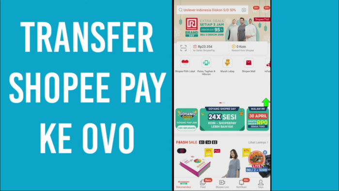 Cara Transfer Shopeepay Ke OVO Melalui Seller Shopee
