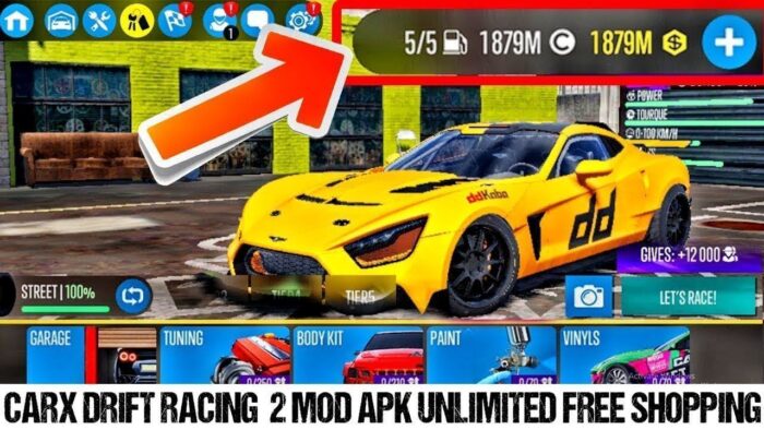 Fitur yang Ada Di Carx Drift Racing 2 Mod Apk
