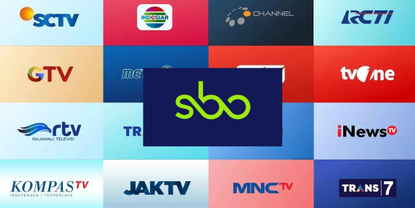 SBO TV Apk Streaming Premium Gratis All Channel TV Dunia