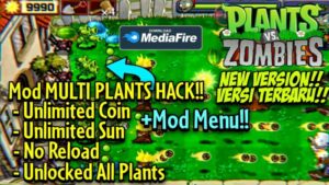 Plants Vs Zombies Mod Apk Terbaru 2022 Unlimited Sun dan Coin!
