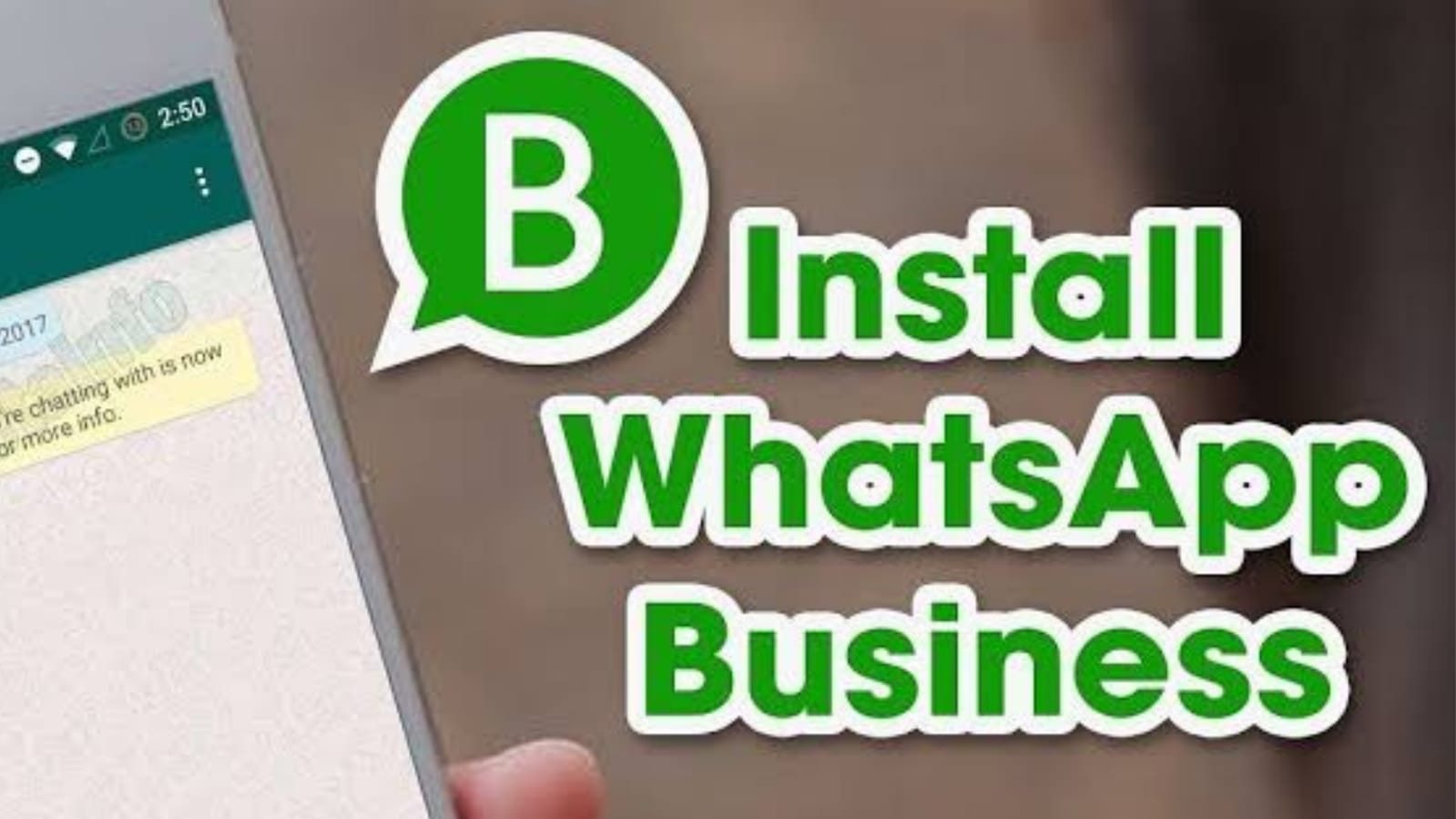 Cara Install Whatsapp Business
