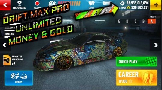 Download Drift Max Pro Mod Apk Versi Terbaru 2022 Unlimited Koin+Gold (1)
