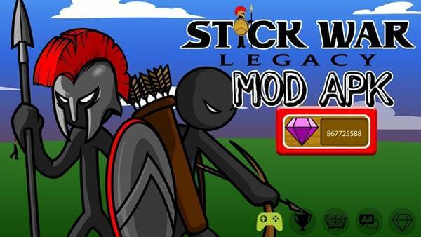 Download Stick War Legacy Mod Apk Versi Terbaru 2022 (Unlimited Diamond)