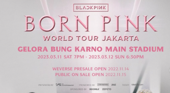 Informasi Konser Born Pink Di Jakarta