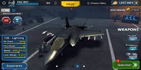 Ace Fighter Mod Apk