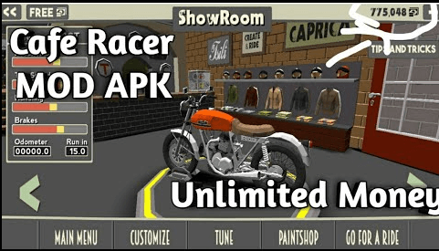 Download Cafe Racer Mod Apk Update Terbaru Uang Tak Terbatas