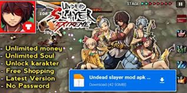 Fitur Cheat Pada Game Undead Slayer Mod Apk