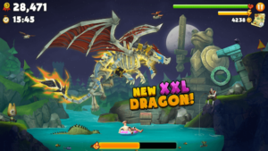 Hungry Dragon Mod Apk Hack Unlimited Money, Gems, Coins