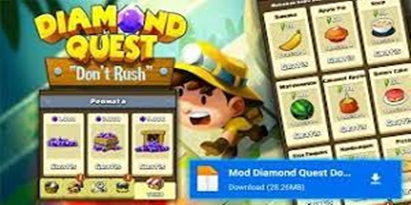 Kelebihan dan Kekurangan Pada Game Diamond Quest Mod Apk