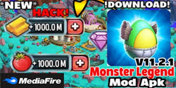 Download Game Monster Legends Mod Apk