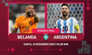 Prediksi Belanda VS Argentina Skor, Line Up, Head To Head