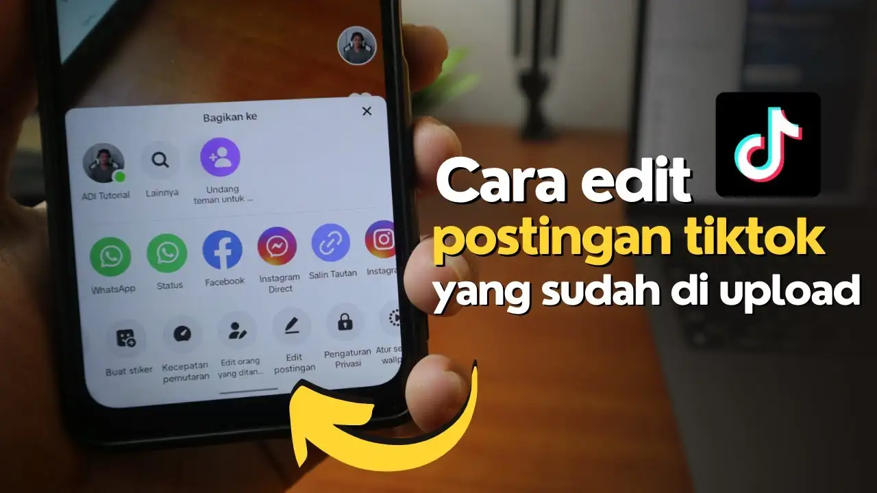 Cara Edit Caption TikTok dan Mengubah Postingan yang Sudah Diposting