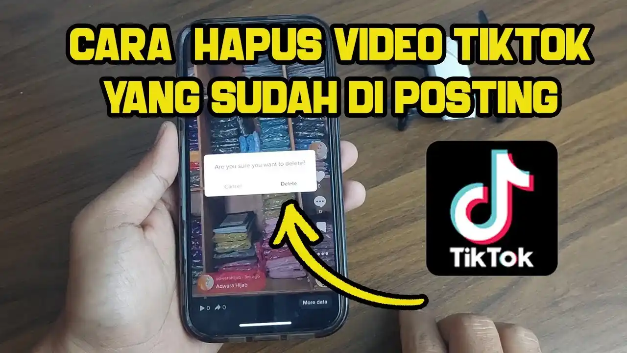 Cara Menghapus Video TikTok yang Sudah di Posting