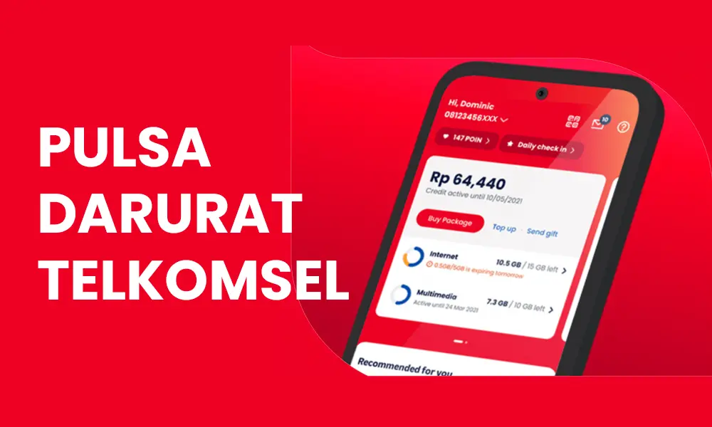 Cara Pinjam Pulsa Darurat Telkomsel Saat Keadaan Mendesak