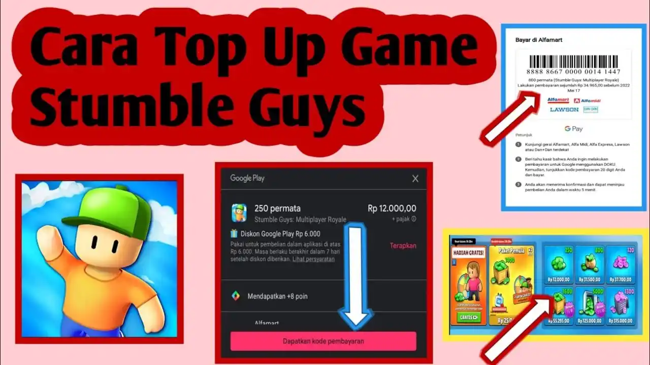 Cara Top Up Stumble Guys dengan Mudah dan Aman untuk Semua Pemain
