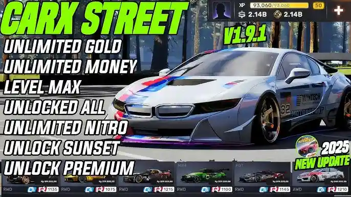 Mengenal CarX Street Mod APK dan Daya Tariknya di Dunia Balap Open World