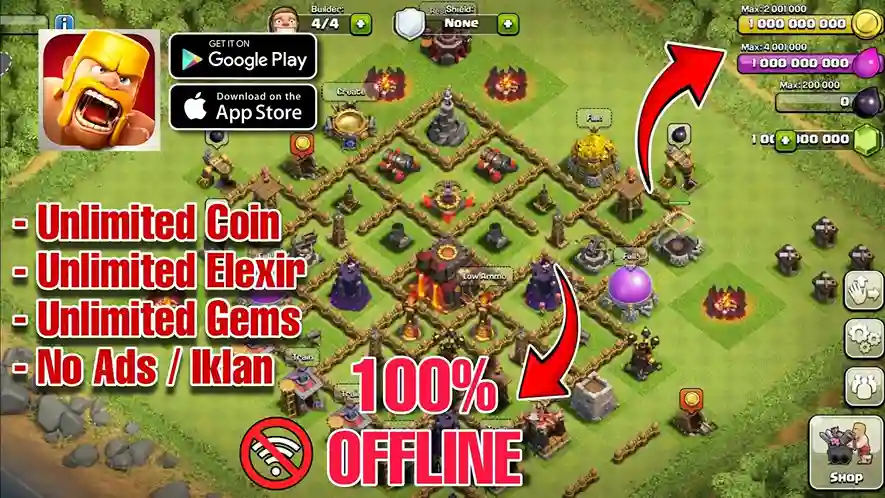 Mengenal Lebih Dekat COC Mod APK dan Fenomena Clash of Clans Offline0